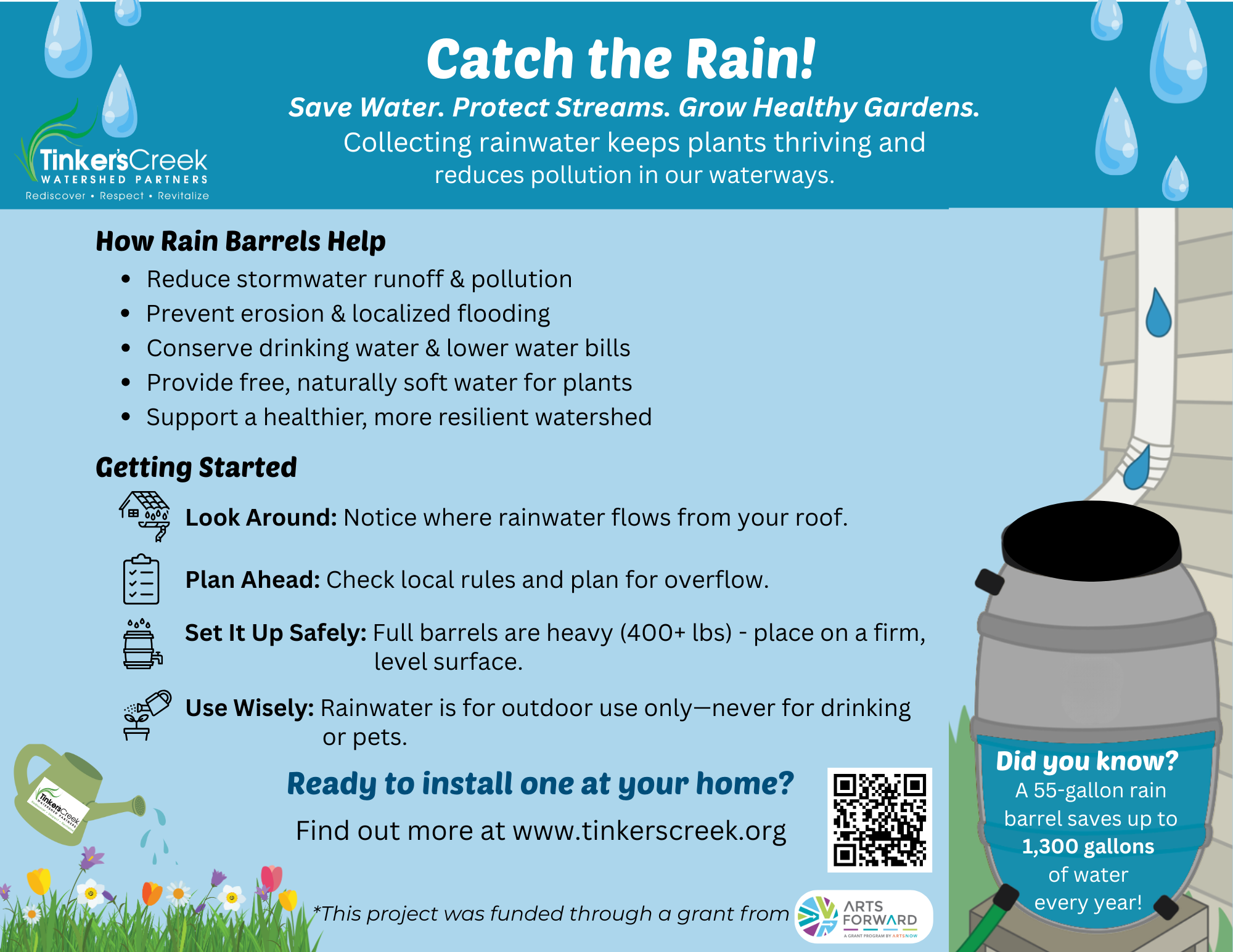 Catch the Rain_Rain Barrel Info Flyer 2 (11 x 8.5 in)