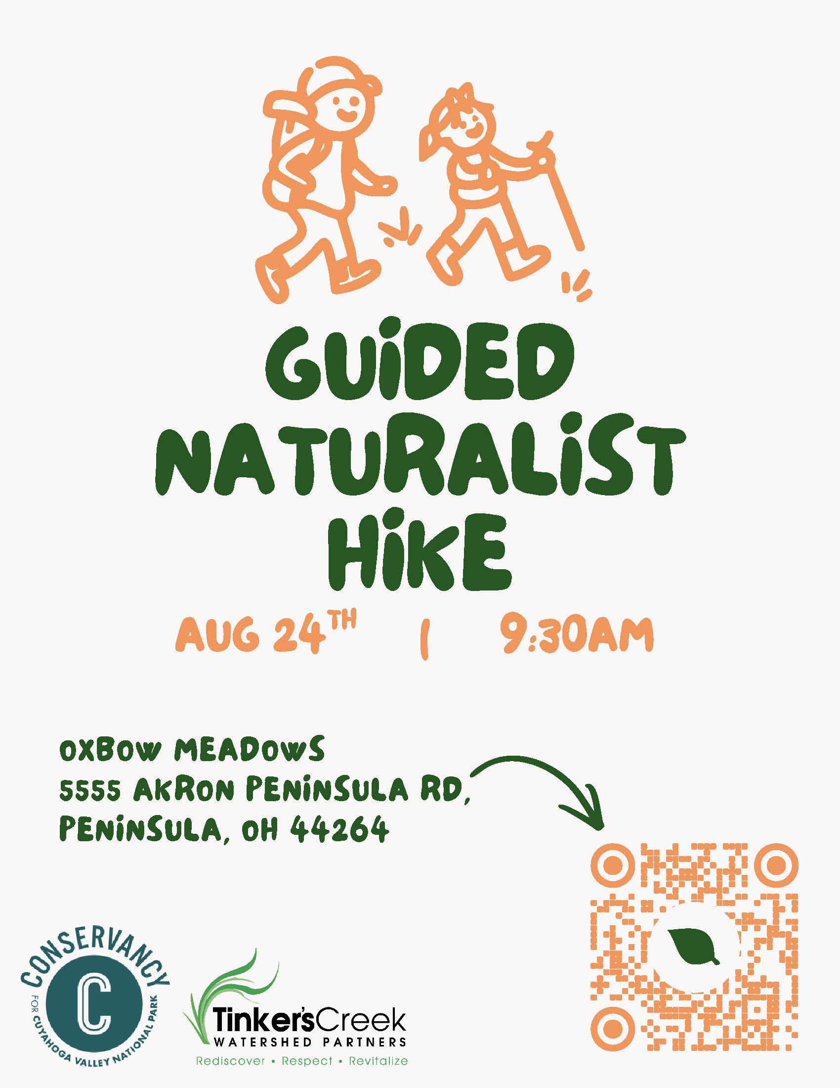 Guided Naturalist Hike at Oxbow Meadows, CVNP